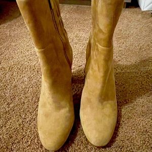 Tan Michael Kors boots